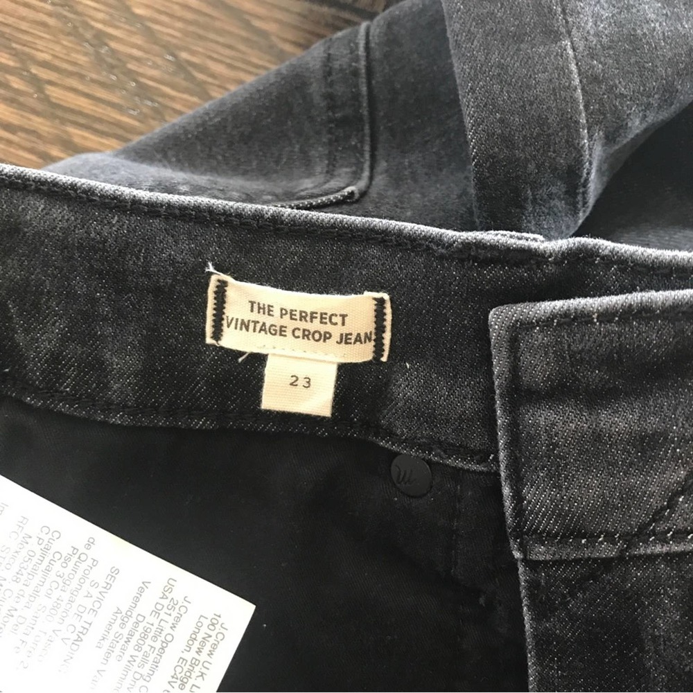 Madewell The Perfect Vintage Crop in Summer Wash Jeans - Picture 4 of 8